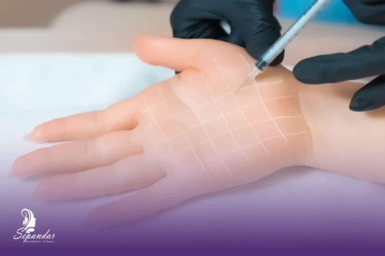 بوتاکس کف دست و پا