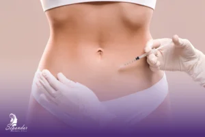 تزریق فیلر بادی به شکم یک فرد