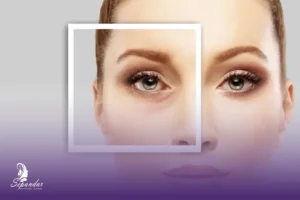 خانمی که زیر چشمش سیاه شده و گود افتاده و به فکر تزریق چربی زیر چشم است